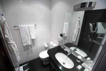 Фото номера Одноместный номер Делюкс с видом на город Отель North Avenue Hotel г. Ереван 9