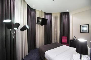 Фото номера Одноместный номер Делюкс с видом на город Отель North Avenue Hotel г. Ереван 6