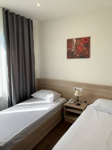 Фото номера Стандартный двухместный номер с 2 отдельными кроватями Отель NAVA HOTEL г. Ереван 4