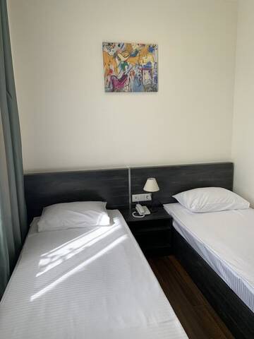 Фото номера Стандартный двухместный номер с 2 отдельными кроватями Отель NAVA HOTEL г. Ереван 8