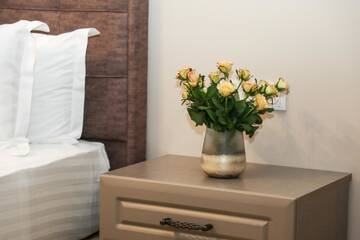 Фото номера Двухместный номер с 1 кроватью Отель Teryan Pushkin Apart Hotel г. Ереван 6