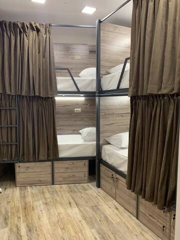 Фото номера Односпальная кровать в общем номере Хостелы Street51 г. Ереван 5