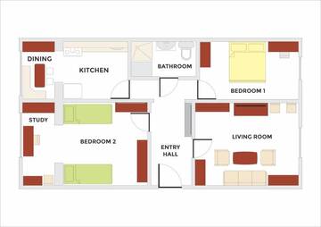 Фото номера Апартаменты с 2 спальнями Апарт-отели Spacious 2 Bedroom Apartment at The Cascade Complex г. Ереван 41