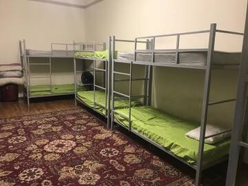 Фото номера Спальное место на двухъярусной кровати в общем номере для мужчин и женщин Хостелы New Yerevan г. Ереван 4