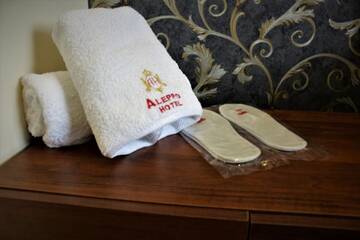 Фото номера Двухместный номер с 1 кроватью или 2 отдельными кроватями Отель Aleppo Hotel г. Ереван 10