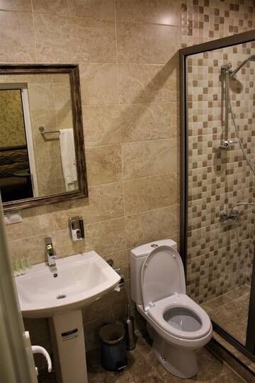 Фото номера Двухместный номер с 1 кроватью или 2 отдельными кроватями Отель Aleppo Hotel г. Ереван 12