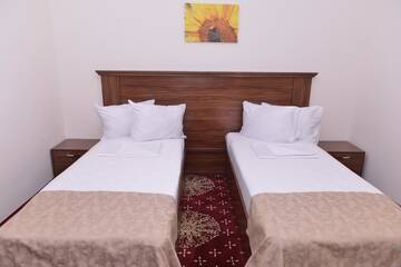 Фото номера Двухместный номер с 2 отдельными кроватями Отель Georgia Hotel г. Ереван 3