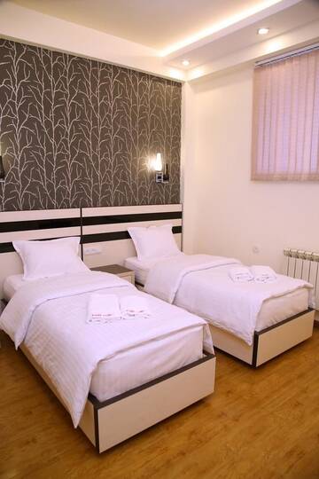 Фото номера Просторный двухместный номер с 2 отдельными кроватями Отель Hotel For You г. Ереван 6