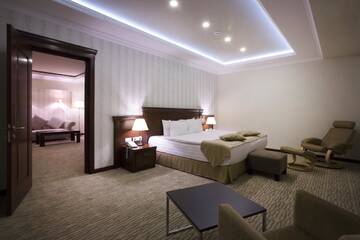 Фото номера Двухместный номер Делюкс с 1 кроватью Отель Central Hotel г. Ереван 2