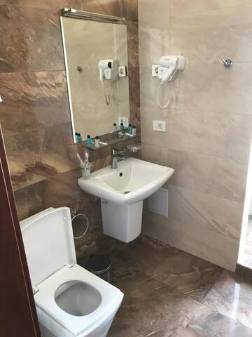 Фото номера Двухместный номер с 1 кроватью и собственной ванной комнатой Отель Caravan hotel г. Ереван 9