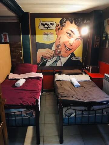 Фото номера Общий 4-местный номер для мужчин и женщин Хостелы Open Arms hostel and Tours г. Ереван 6