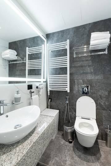 Фото номера Двухместный номер с 1 кроватью Апарт-отели Avenue 10 г. Ереван 7