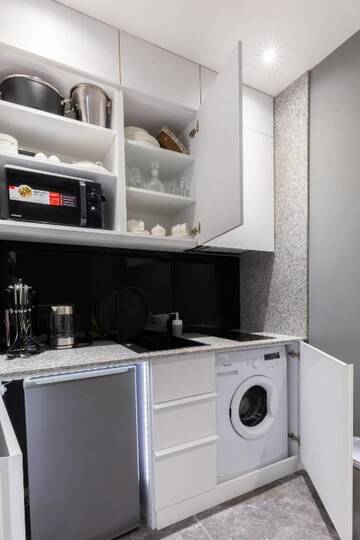 Фото номера Двухместный номер с 1 кроватью Апарт-отели Avenue 10 г. Ереван 16
