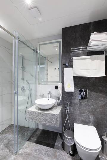 Фото номера Люкс с 1 спальней Апарт-отели Avenue 10 г. Ереван 7