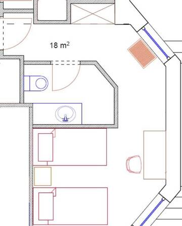 Фото номера Стандартный двухместный номер с 2 отдельными кроватями Отель Andor Hotel г. Ереван 6