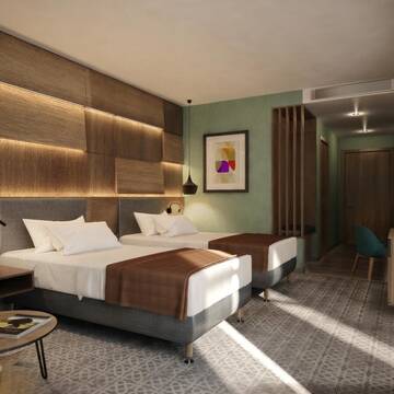 Фото номера Стандартный двухместный номер с 2 отдельными кроватями Отель Holiday Inn Yerevan - Republic Square г. Ереван 2