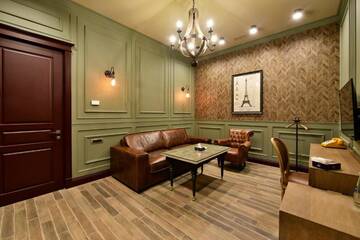 Фото номера Улучшенный номер с кроватью размера «king-size» Отель Bastille Hotel Yerevan г. Ереван 10