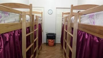 Фото номера Кровать в общем 8-местном номере для женщин Хостелы Bivouac Hostel г. Ереван 3