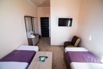 Фото номера Двухместный номер с двумя односпальными кроватями Отель Alex Hotel г. Ереван 18